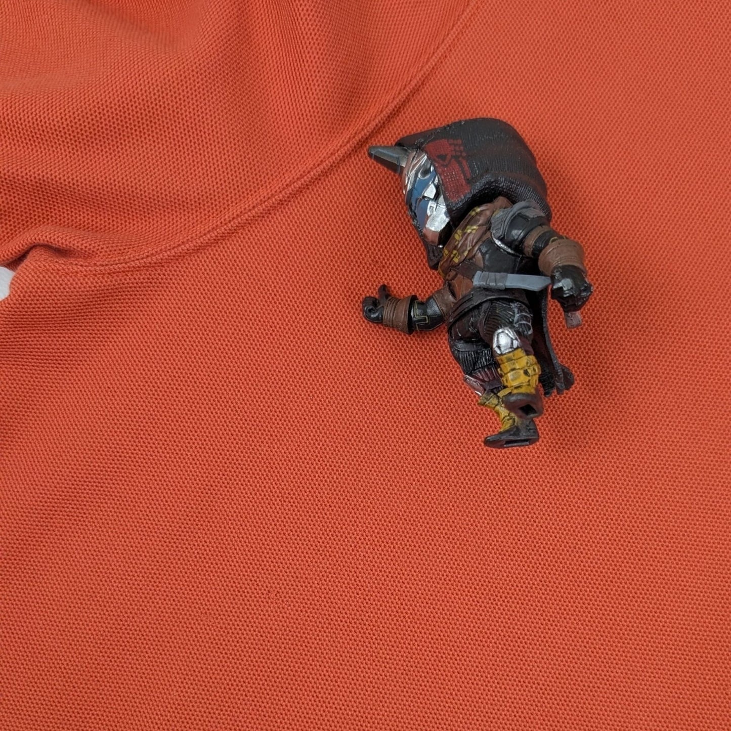 L.L. Bean Polo Shirt Traditional Fit Size L REG Orange 100% Cotton