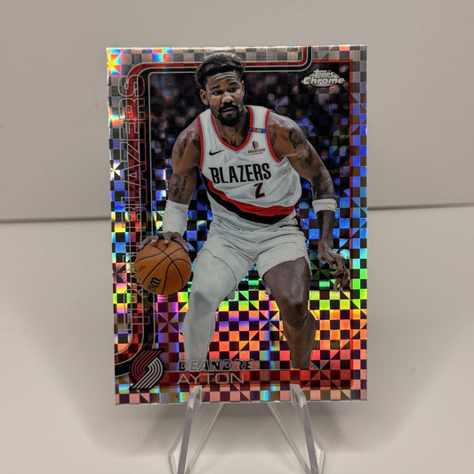 2025-26 Topps Chrome - Deandre Ayton #168  X-Fractor Refractor