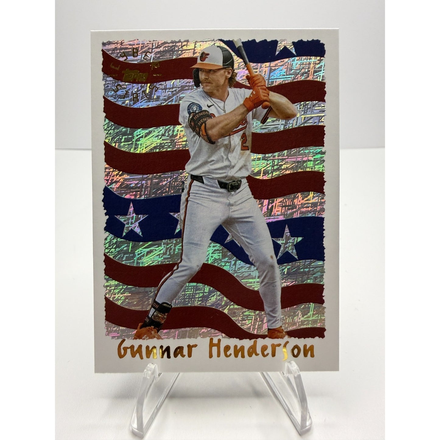 2025 Topps Archives - 1995 Topps Cyberstats Gunnar Henderson #95C-14