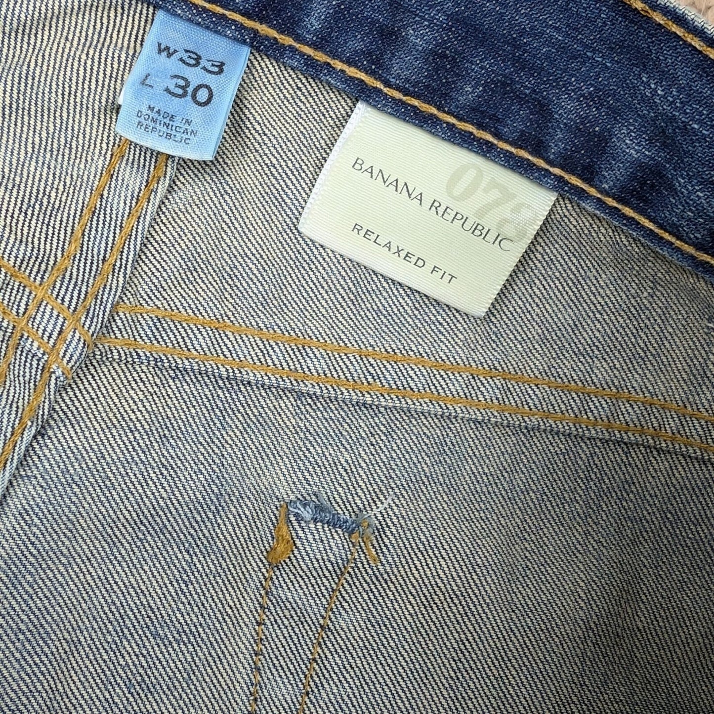 Banana Republic Relaxed Fit Jeans Men’s 33x30 [35x29.5]