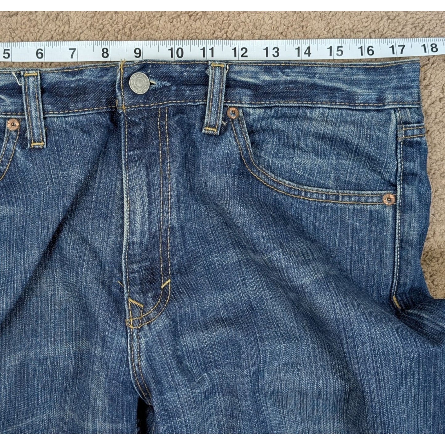 Banana Republic Relaxed Fit Jeans Men’s 33x30 [35x29.5]