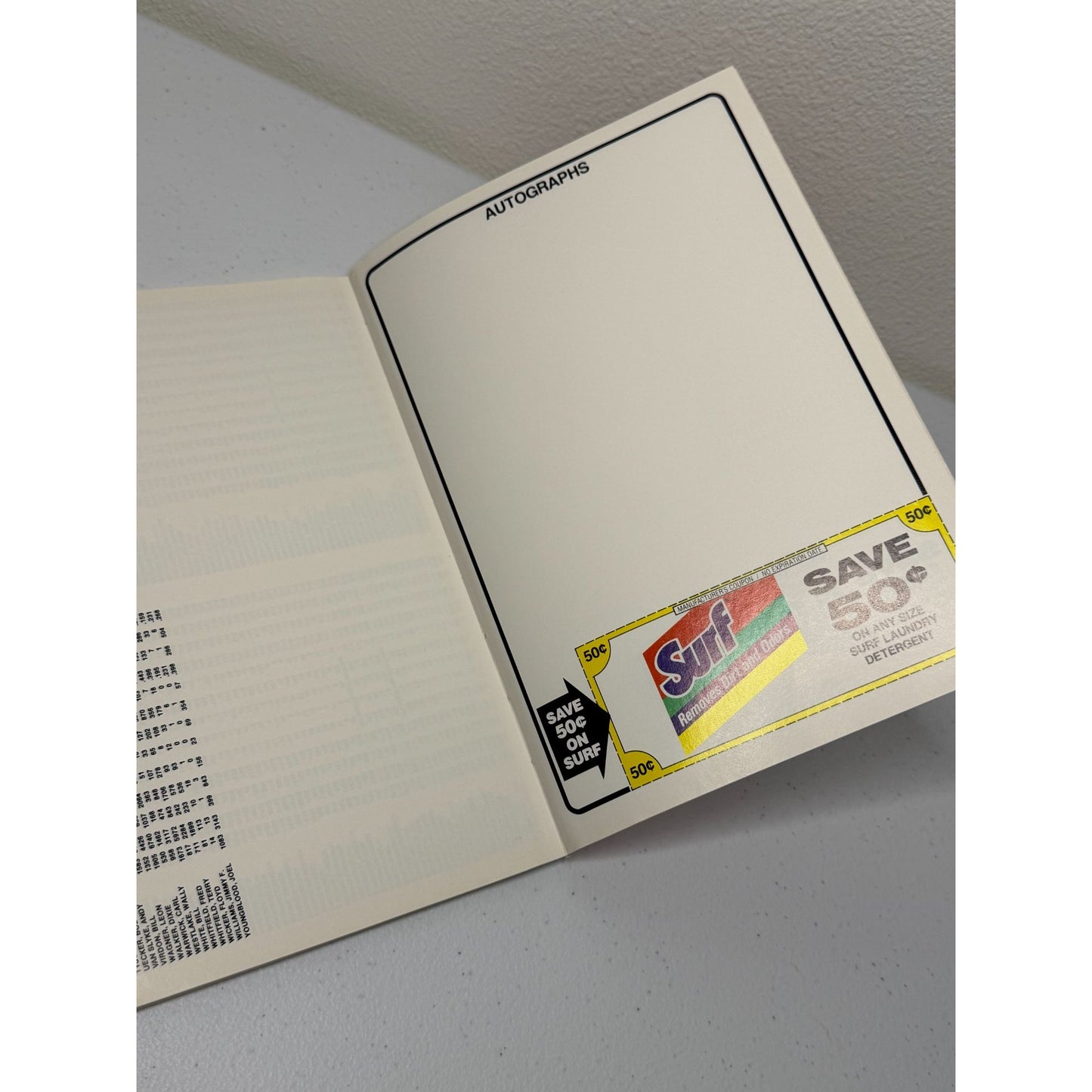 Vintage 1987 Topps St. Louis Cardinals Baseball Cards Book Surf Promo Edition