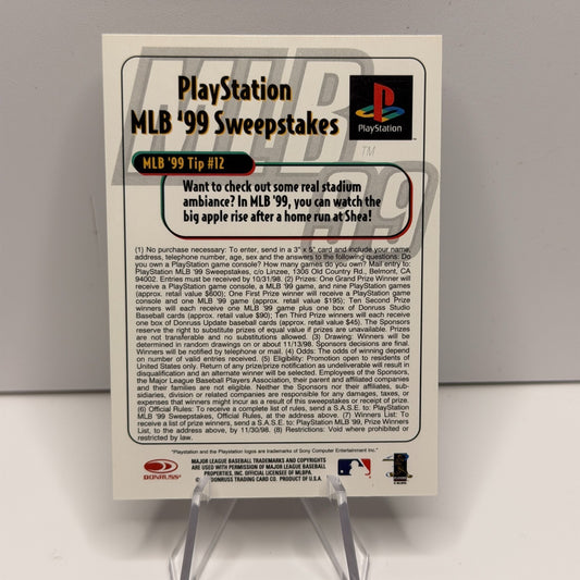 1998 Donruss - Tim Salmon MLB 99 #12