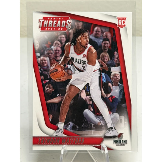 2021-22 Panini Chronicles Threads Trendon Watford (RC) #97