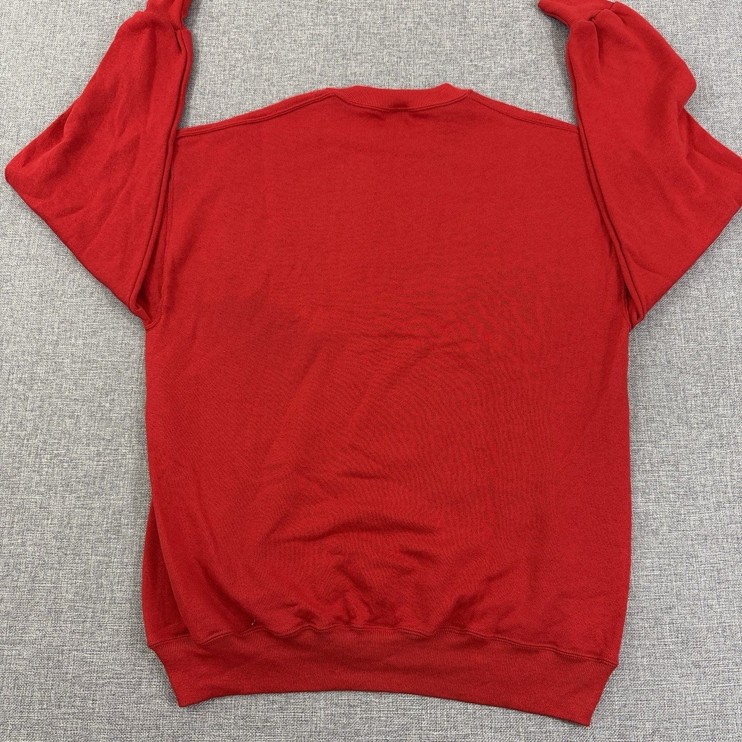 Vintage Central Washington University Red Jerzees Crewneck Sweatshirt Size Large