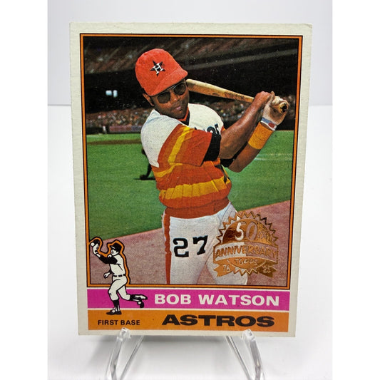 2025 Topps Heritage - 1976 Topps 50th Anniversary Bob Watson #20