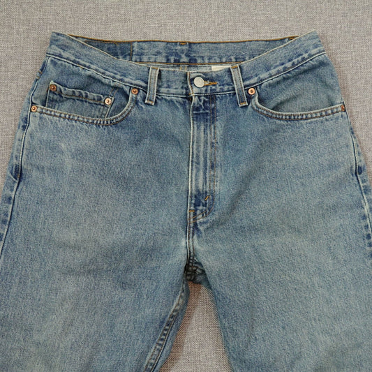 Vintage 90s Levi's 505 Jeans Medium Wash Straight Fit 34x30