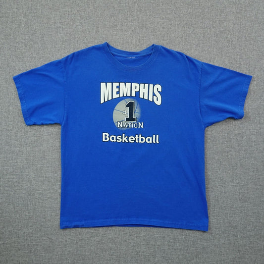 Memphis Tigers #1 Nation Basketball Tee - Size L