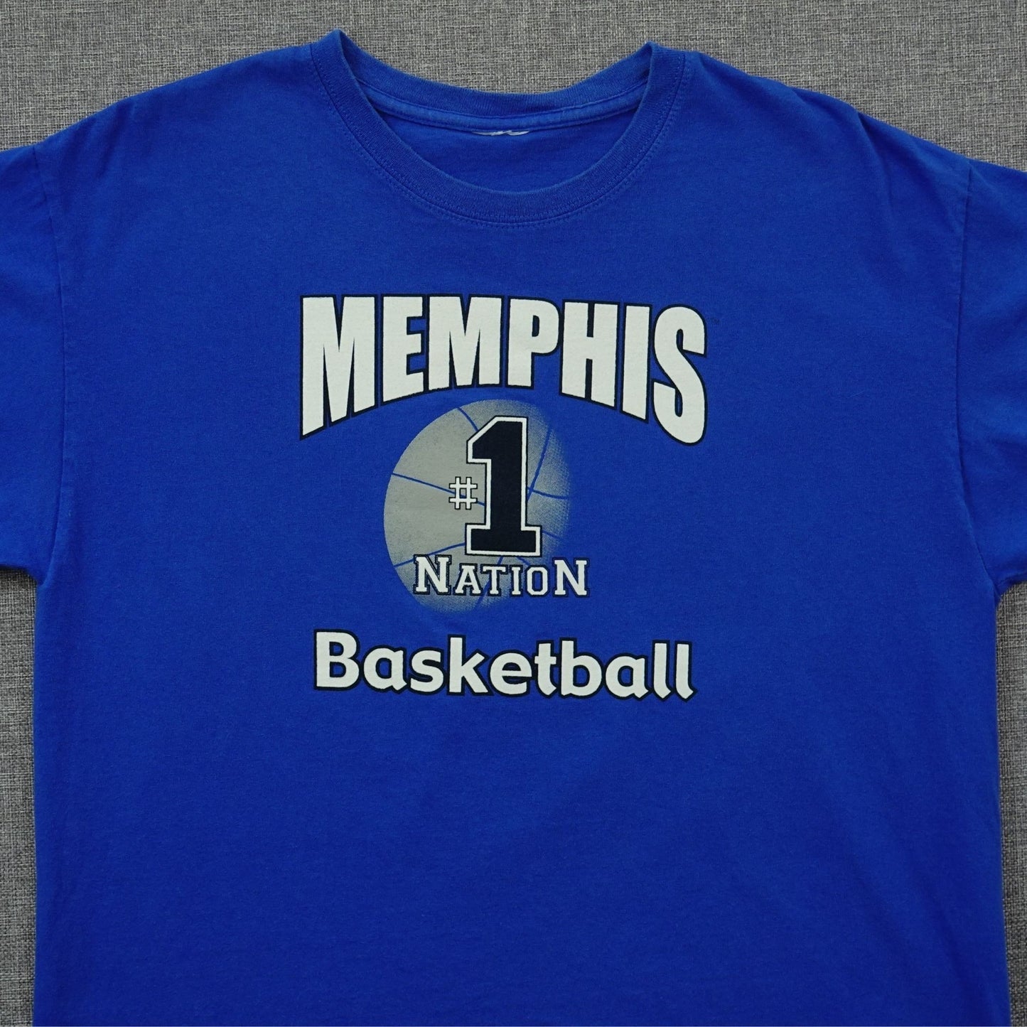 Memphis Tigers #1 Nation Basketball Tee - Size L