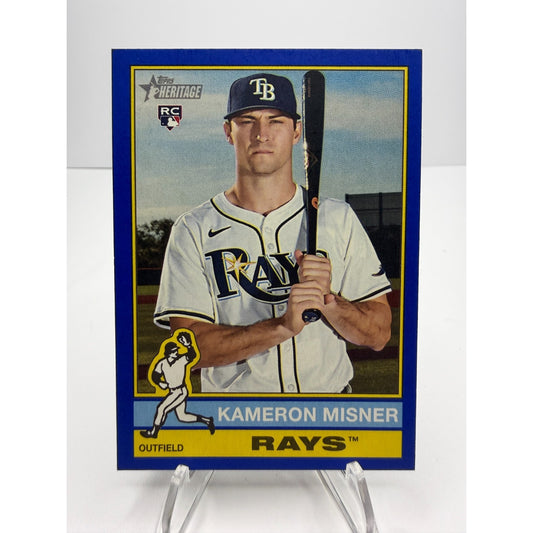 2025 Topps Heritage - Kameron Misner (RC) Blue Border #579