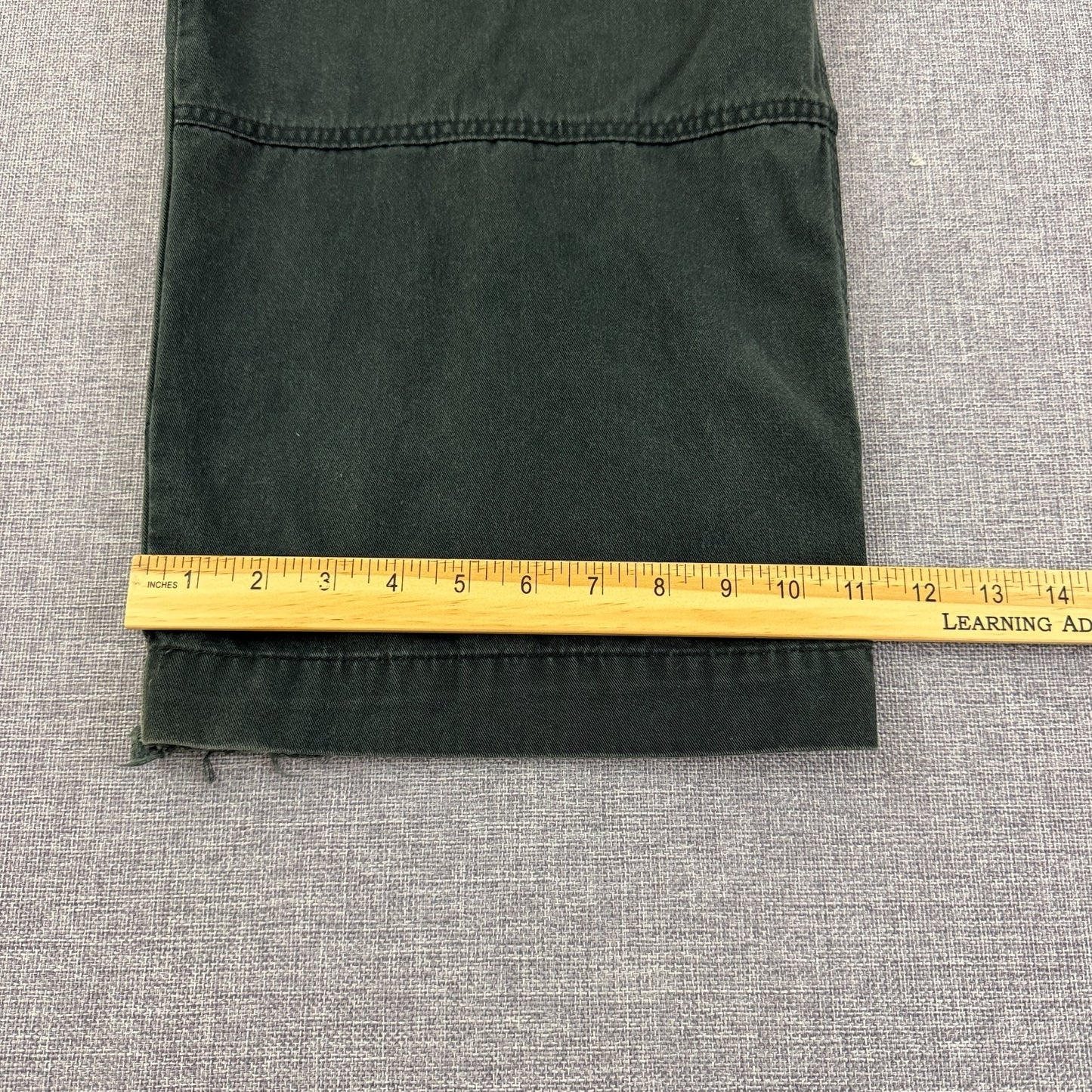 JNCO Jeans 34x34 Green Crown Logo Cargo Pants Y2K Wide Leg Grail USA Style