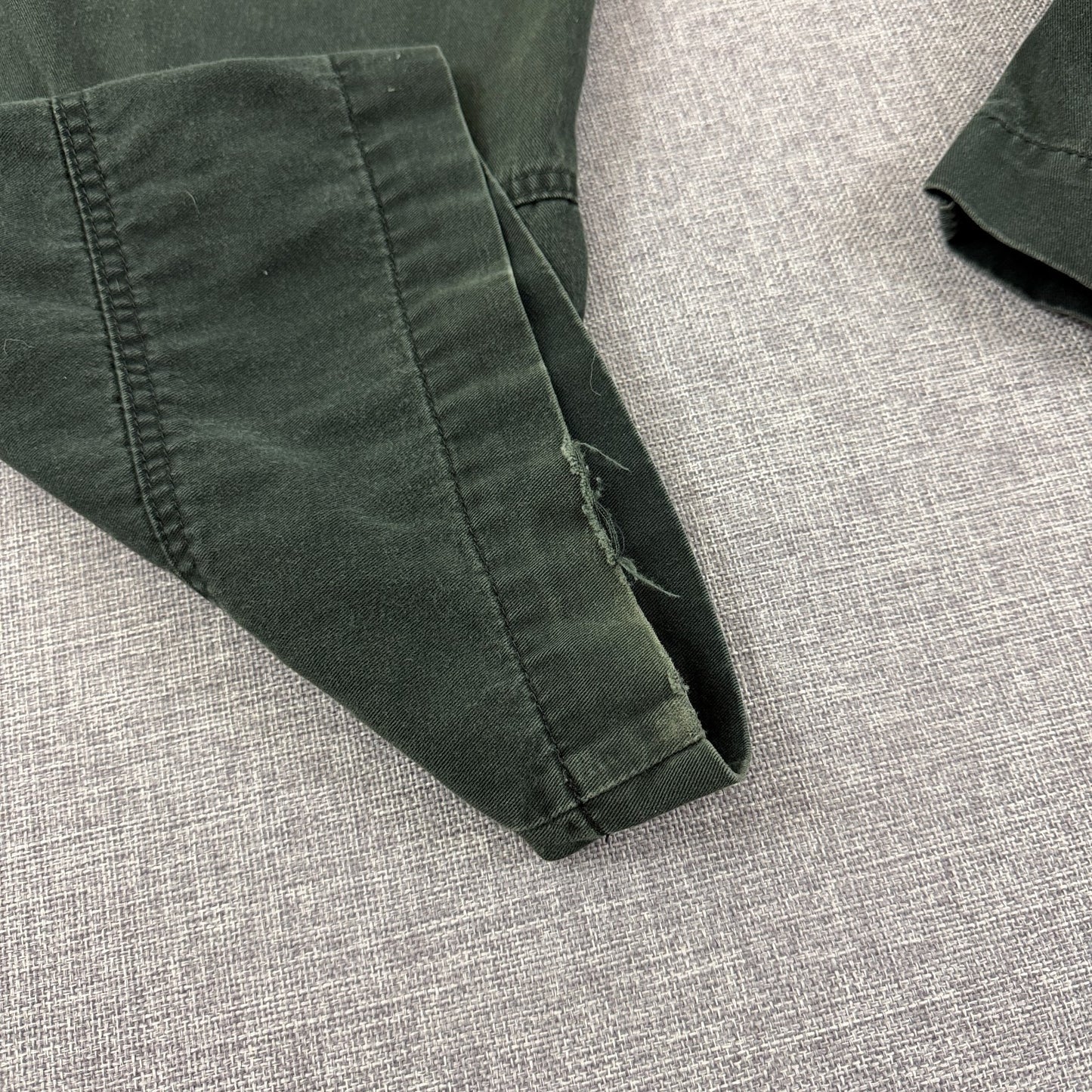 JNCO Jeans 34x34 Green Crown Logo Cargo Pants Y2K Wide Leg Grail USA Style