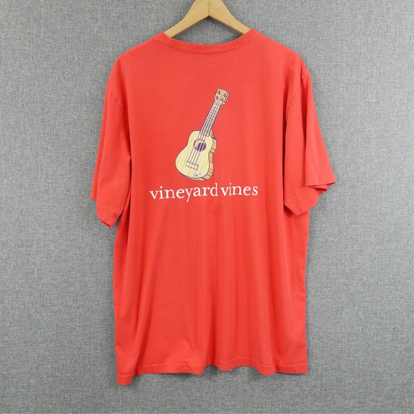 Vineyard Vines Guitar Whale Birmingham Pocket Tee - Size XL