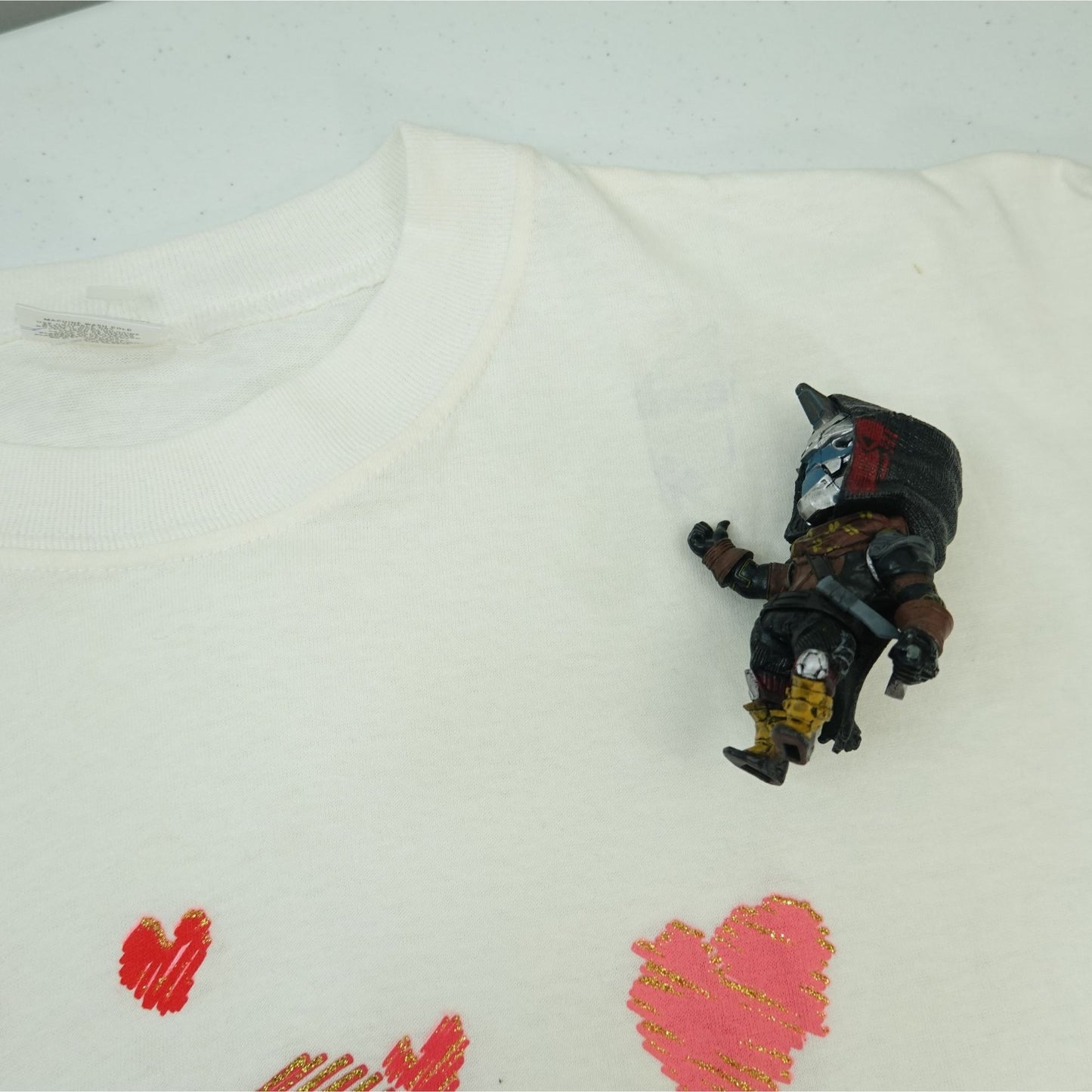Vintage 90s Heartland Apparel Sweet Dreams Heart Shirt - OSFM Single Stitch